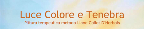 De website van Luce Colore e Tenebra